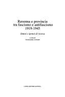 Tapa de Ravenna e provincia tra fascismo e antifascismo, 1919-1945