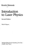 Tapa de Introduction to laser physics