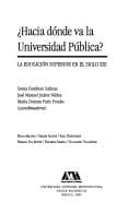 Tapa de Hacia dónde va la universidad pública
