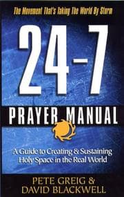 Tapa de 24/7 Prayer Manual