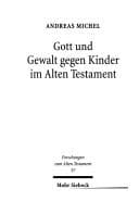 Tapa de Gott und Gewalt gegen Kinder im Alten Testament