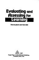 Tapa de Evaluating and assessing for learning