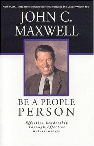 Tapa de Be a People Person