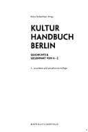 Tapa de Kultur Handbuch Berlin