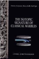 Tapa de The isotopic signature of classical marbles