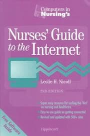 Tapa de Computers in nursing's nurses' guide to the Internet