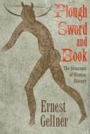 Tapa de Plough, sword and book