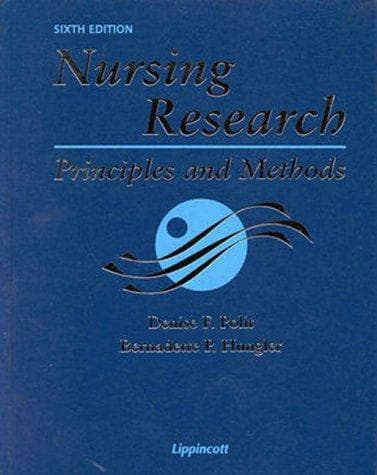 Tapa de Nursing research