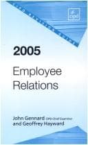 Tapa de Employee relations
