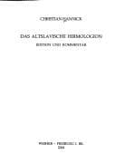 Tapa de Das altslavische Hirmologion