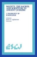 Tapa de Society, the sacred, and scripture in ancient Judaism