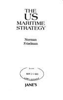 Tapa de The U.S. Maritime Strategy