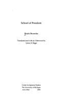 Tapa de School of freedom