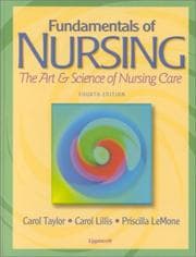 Tapa de Fundamentals of Nursing