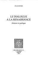 Tapa de Cahiers d'Humanisme et Renaissance, vol. 67: Le dialogue a la Renaissance: histoire et poetique