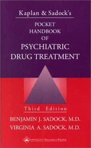 Tapa de Kaplan and Sadock's Pocket Handbook of Psychiatric Drug Treatment