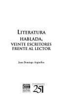 Tapa de Literatura hablada