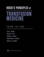 Tapa de Rossi's principles of transfusion medicine