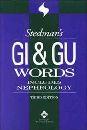 Tapa de Stedman's GI & GU words
