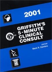 Tapa de Griffith's 5 Minute Clinical Consult, 2001 9E + The 5-Minute Patient Advisor, 1E (2 Book Package)