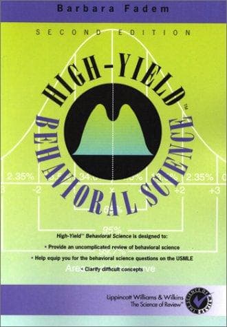 Tapa de High-yield behavioral science