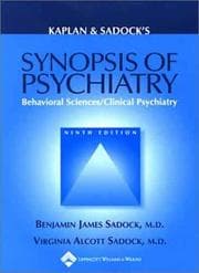 Tapa de Kaplan and Sadock's Synopsis of Psychiatry