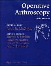 Tapa de Operative arthroscopy