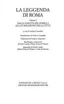 Tapa de La leggenda di Roma