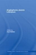 Tapa de Anglophone Jewish literature