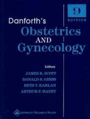 Tapa de Danforth's Obstetrics and Gynecology