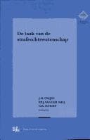 Tapa de De taak van de strafrechtswetenschap