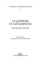 Tapa de Le censeur et les Samnites