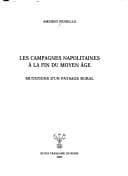Tapa de Les campagnes napolitaines à la fin du Moyen Âge