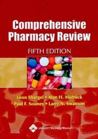 Tapa de Comprehensive pharmacy review