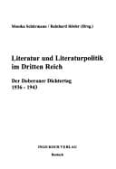 Tapa de Literatur und Literaturpolitik im Dritten Reich