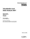 Tapa de Visualization and data analysis 2007