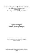 Tapa de Opéra et religion sous la IIIe République