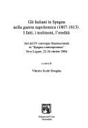 Tapa de Gli Italiani in Spagna nella guerra napoleonica, 1807-1813
