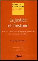 Tapa de La justice et l'histoire