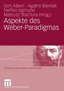 Tapa de Aspekte des Weber-Paradigmas