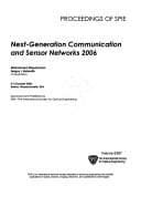 Tapa de Next-generation communication and sensor networks, 2006