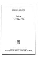 Tapa de Briefe 1922 bis 1976