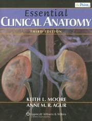 Tapa de Essential Clinical Anatomy (Point (Lippincott Williams & Wilkins))
