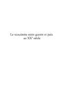 Tapa de Le scoutisme entre guerre et paix au XXe siècle