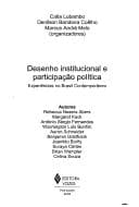 Tapa de Desenho institucional e participação política