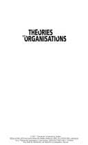 Tapa de Théories des organisations