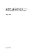 Tapa de Roma e Lazio 1870-1945