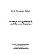 Tapa de Mito y religiosidad en el Noroeste argentino