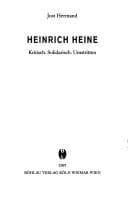 Tapa de Heinrich Heine