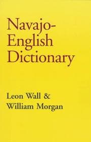 Tapa de Navajo-English dictionary